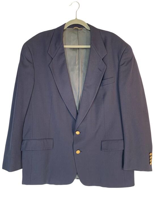 Christian Dior Other - Christian Dior Monsieur Navy Blue 50 Blazer Jacket Paris Suit Sport Coat